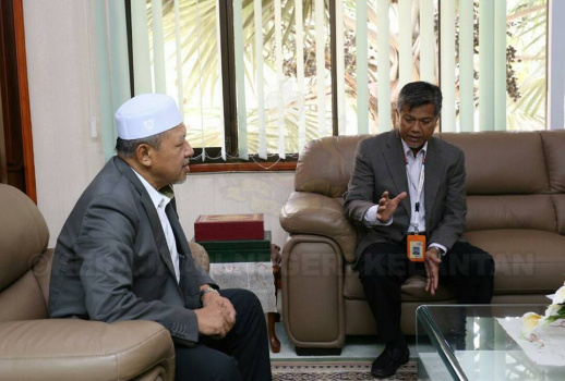 Kunjungan Hormat Pengurus Besar Telekom Malaysia Kelantan