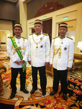 Majlis Istiadat Menghadap dan Pengurniaan Darjah Kebesaran, Bintang dan Pingat Persekutuan Sempena Sambutan Ulang Tahun Hari Keputeraan Rasmi Seri Paduka Baginda Yang Di-Pertuan Agong XV Sultan Muhammad V