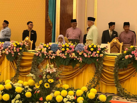 Majlis Jamuan Tea Diraja Sempena Sambutan Ulang Tahun Hari Keputeraan Rasmi Seri Paduka Baginda Yang Di-Pertuan Agong XV Sultan Muhammad V