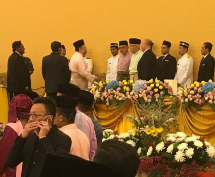 Majlis Jamuan Tea Diraja Sempena Sambutan Ulang Tahun Hari Keputeraan Rasmi Seri Paduka Baginda Yang Di-Pertuan Agong XV Sultan Muhammad V