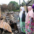 Ziarah Mangsa Kebakaran di Wakaf Mek Zainab, Kota Bharu