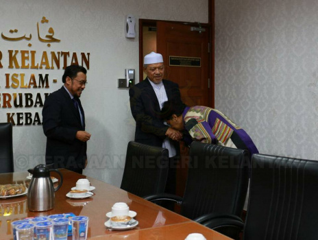 Kunjungan Hormat Presiden Baharu Persatuan Bola Sepak Kelantan (KAFA)