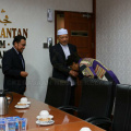 Kunjungan Hormat Presiden Baharu Persatuan Bola Sepak Kelantan (KAFA)