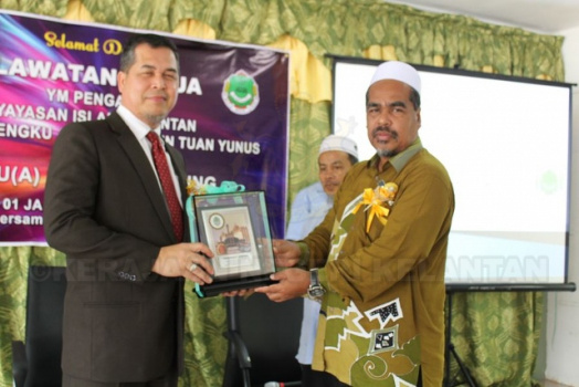 Lawatan kerja YM Pengarah ke Sekolah Menengah Ugama Mehliah Genting