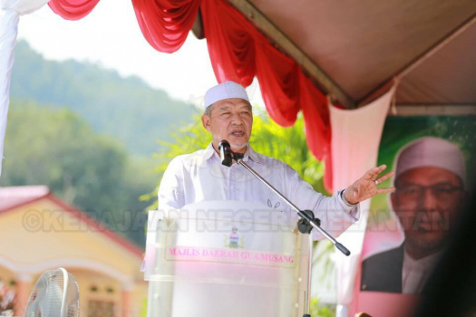 Program Pemukiman Menteri Besar dan Kepimpinan Kerajaan Negeri di Jajahan Gua Musang 