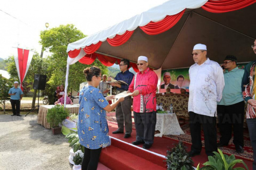 Program Pemukiman Menteri Besar dan Kepimpinan Kerajaan Negeri di Jajahan Gua Musang 