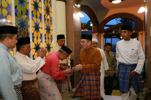 Majlis Solat Hajat dan Bacaan Doa Selamat Sempena Sambutan Ulang Tahun Keputeraan Sultan Muhammad V Ke-48