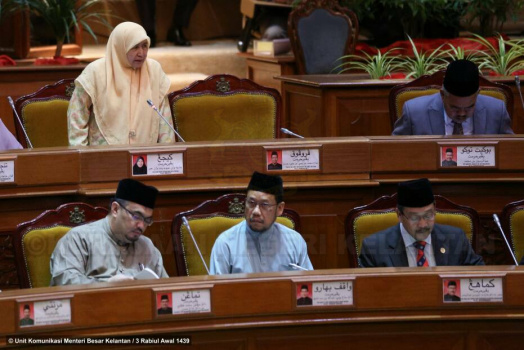 Persidangan Kali Ketiga (Belanjawan) Bagi Tempoh Penggal Kelima Dewan Negeri Kelantan Yang Ke-13 Tahun 2017 (Hari Ketiga)