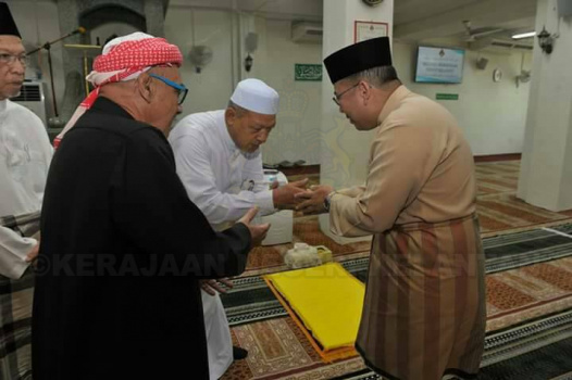 Solat Jumaat di Masjid Mahmoodi, Bachok