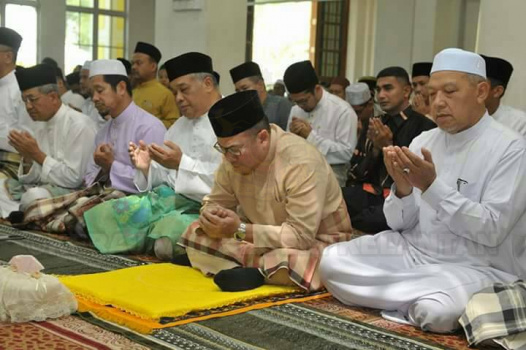 Solat Jumaat di Masjid Mahmoodi, Bachok