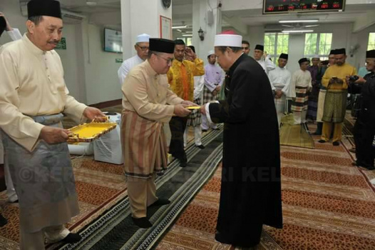 Solat Jumaat di Masjid Mahmoodi, Bachok