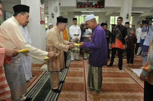 Solat Jumaat di Masjid Mahmoodi, Bachok