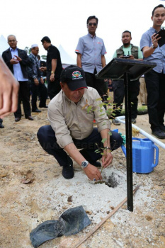 Pelancaran Petak Kajian Pokok Eucalyptus di Hutan Simpan Sg Betis, Gua Musang
