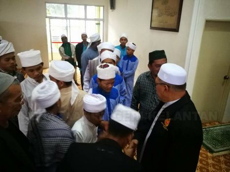  Khutbah Jumaat Menteri Besar di Masjid Long Tan, Lojing