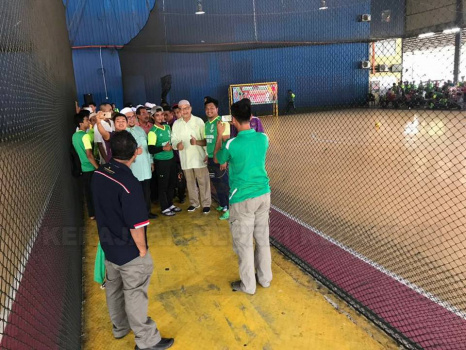 Perasmian Kejohanan Futsal Mahabbah Anak Perantau Jeli 
