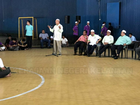 Perasmian Kejohanan Futsal Mahabbah Anak Perantau Jeli 