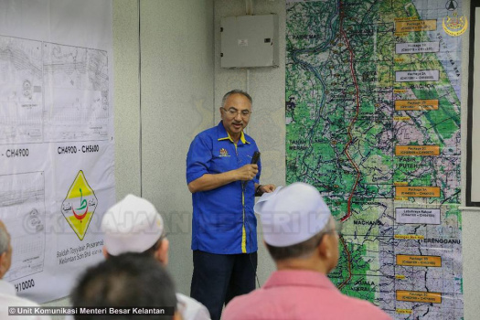 lawatan ke Jajaran 10km Lebuhraya Rakyat