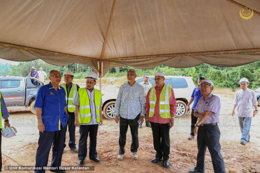 lawatan ke Jajaran 10km Lebuhraya Rakyat