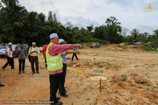 lawatan ke Jajaran 10km Lebuhraya Rakyat