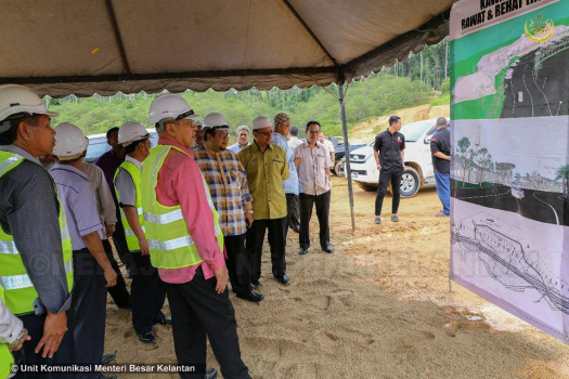 lawatan ke Jajaran 10km Lebuhraya Rakyat
