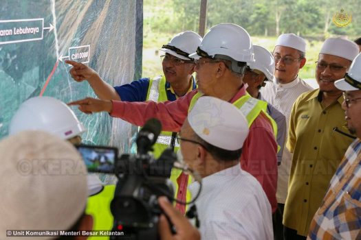 lawatan ke Jajaran 10km Lebuhraya Rakyat