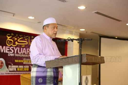 Mesyuarat Agung Dwi Tahunan Persatuan Isteri-Isteri Wakil Rakyat dan Pegawai Kanan Kerajaan Kelantan (PURNAMA)