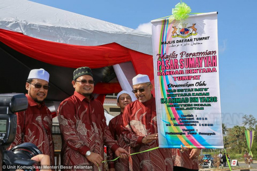 Perasmian Pasar Sumayyah, Bandar Bentara Tumpat