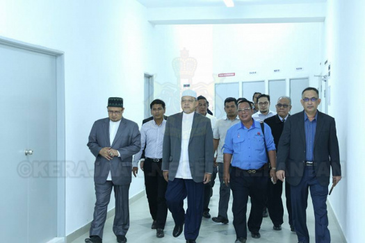 lawatan ke tapak Projek Perumahan Rakyat Jalan Kelochor Kota Bharu