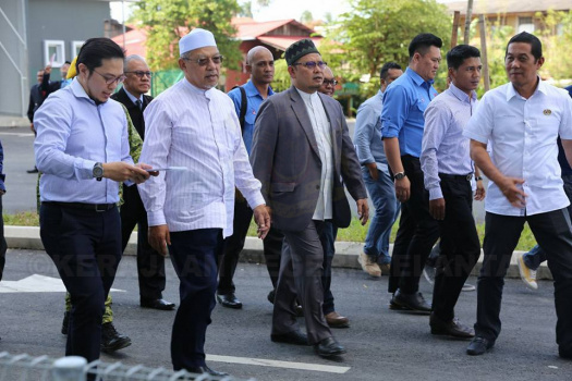 lawatan ke tapak Projek Perumahan Rakyat Jalan Kelochor Kota Bharu