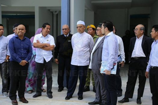 lawatan ke tapak Projek Perumahan Rakyat Jalan Kelochor Kota Bharu
