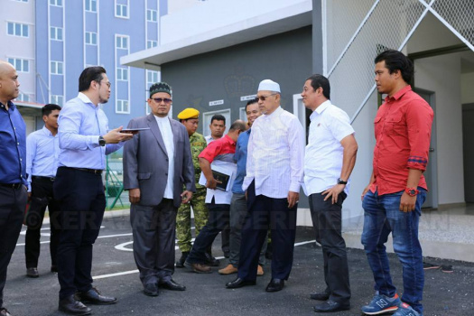 20180226 Lawatan ke Tapak Projek Perumahan Rakyat Jalan Kelochor Kota Bharu