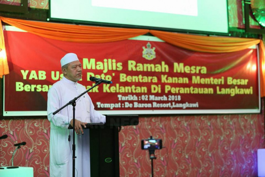 Majlis Ramah Mesra YAB Ustaz Dato' Bentara Kanan Menteri Besar Kelantan Bersama Anak Kelantan di Langkawi 