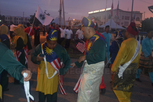 Perbarisan Sempena Sambutan Hari Kebangsaan Ke-62