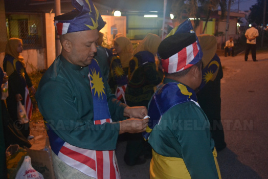 Perbarisan Sempena Sambutan Hari Kebangsaan Ke-62