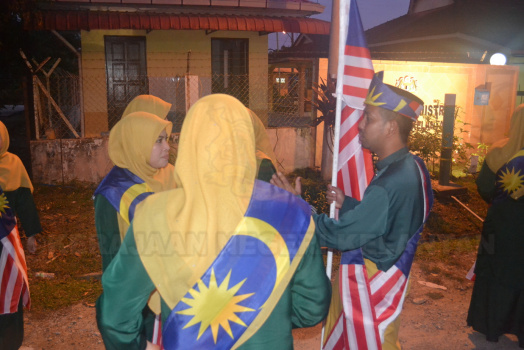 Perbarisan Sempena Sambutan Hari Kebangsaan Ke-62
