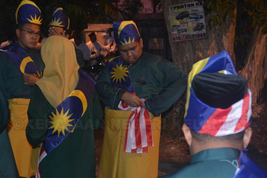 Perbarisan Sempena Sambutan Hari Kebangsaan Ke-62