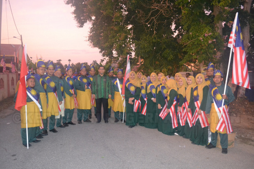 Perbarisan Sempena Sambutan Hari Kebangsaan Ke-62