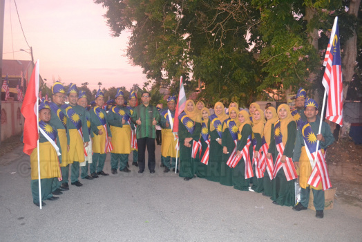 Perbarisan Sempena Sambutan Hari Kebangsaan Ke-62