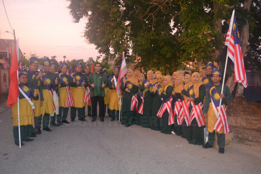 Perbarisan Sempena Sambutan Hari Kebangsaan Ke-62