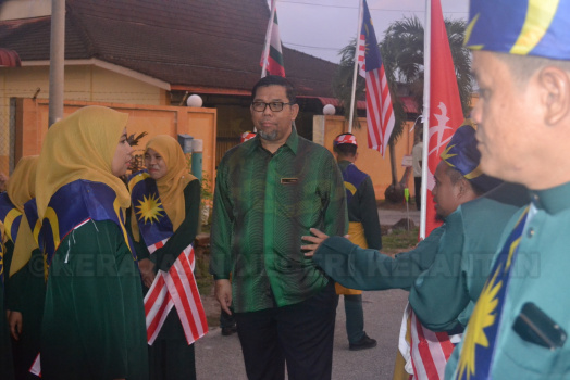 Perbarisan Sempena Sambutan Hari Kebangsaan Ke-62
