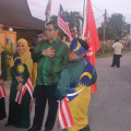 Perbarisan Sempena Sambutan Hari Kebangsaan Ke-62