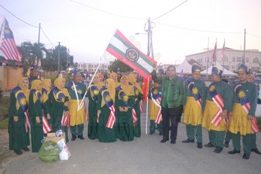 Perbarisan Sempena Sambutan Hari Kebangsaan Ke-62