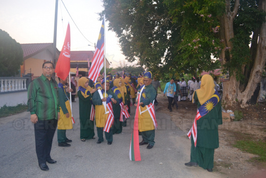 Perbarisan Sempena Sambutan Hari Kebangsaan Ke-62