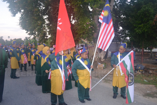 Perbarisan Sempena Sambutan Hari Kebangsaan Ke-62