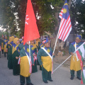 Perbarisan Sempena Sambutan Hari Kebangsaan Ke-62