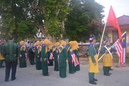 Perbarisan Sempena Sambutan Hari Kebangsaan Ke-62