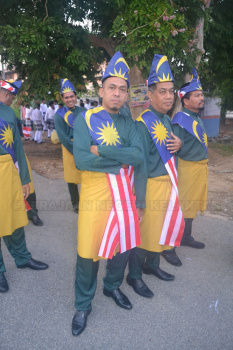Perbarisan Sempena Sambutan Hari Kebangsaan Ke-62