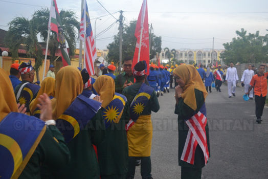 Perbarisan Sempena Sambutan Hari Kebangsaan Ke-62