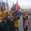 Perbarisan Sempena Sambutan Hari Kebangsaan Ke-62
