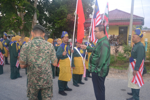 Perbarisan Sempena Sambutan Hari Kebangsaan Ke-62